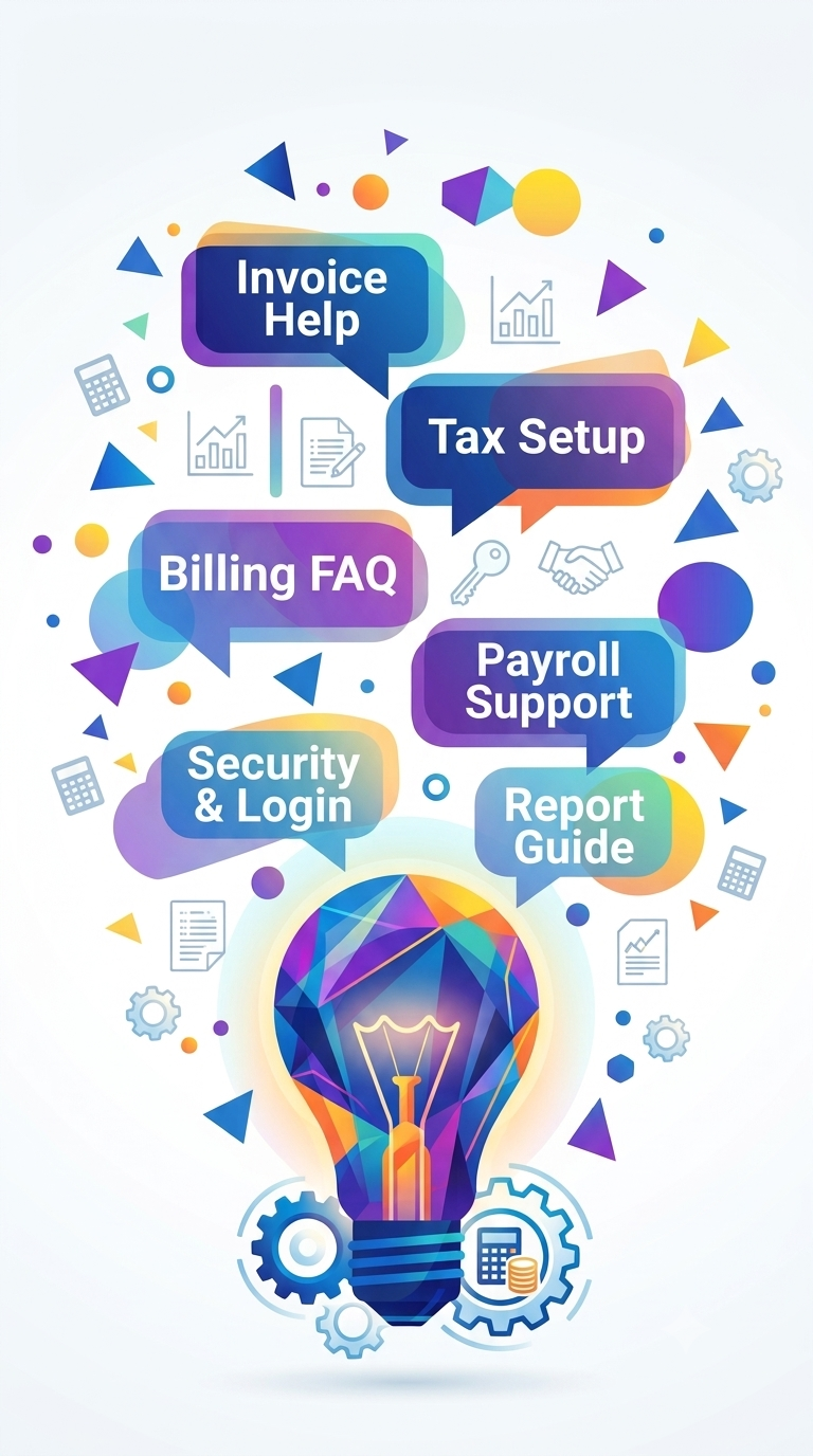 Easy Accounting FAQ Banner